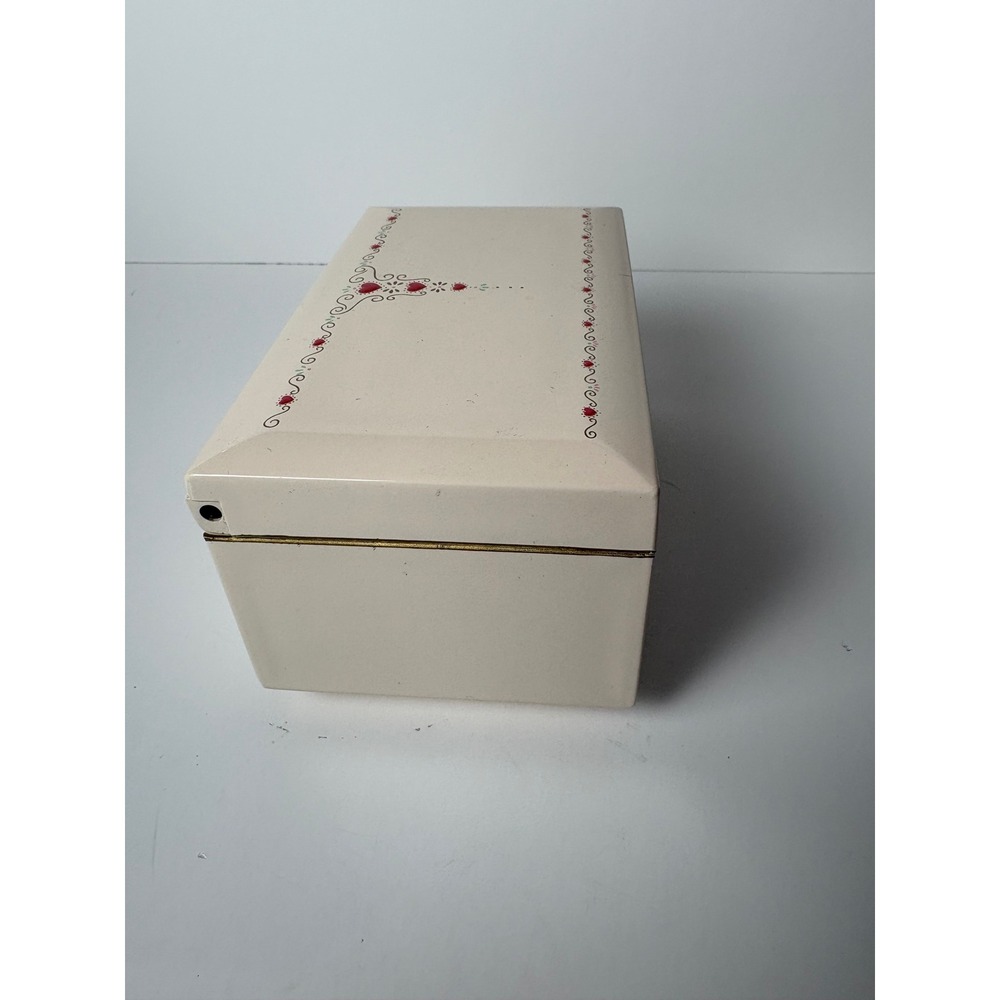 Vintage Trinket Musical Jewelry Box Romance Otagiri Tagiri Japan Romeo and Julet - Picture 8 of 14